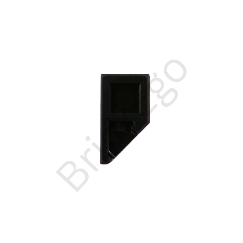 LEGO Tile 1x2, Deg. 45, Cut, Right