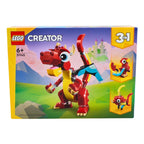 LEGO® Creator 3in1 Red Dragon Toy with Animal Figures