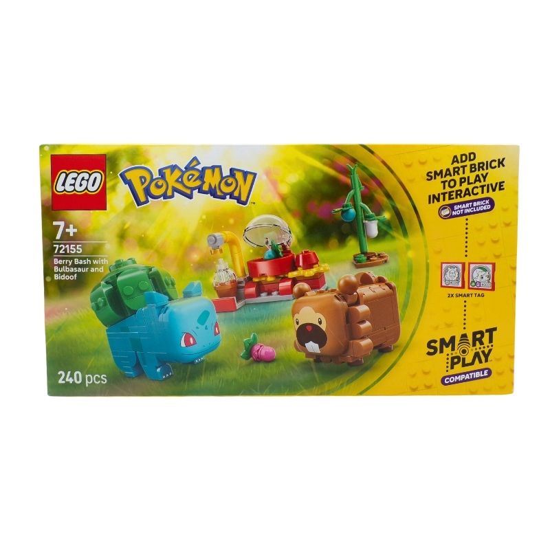 LEGO Pokemon Berry Bash With Bulbasaur & Bidoof - 72155