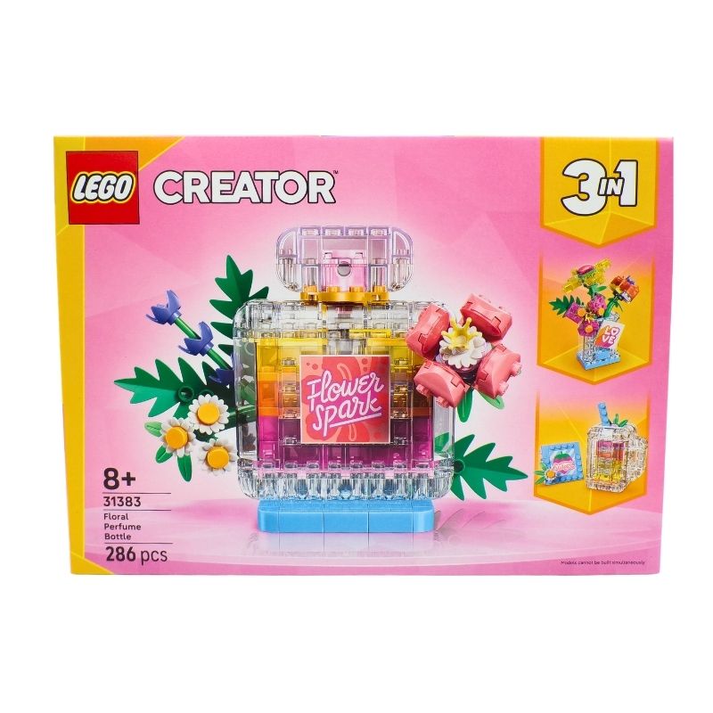 LEGO® Creator 3‑in‑1 Floral Perfume Bottle (31383)