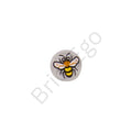 LEGO Tile 1 x 1 Round with Bee Pattern