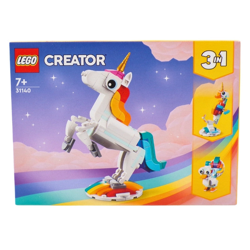 LEGO® Creator 3 in 1 Magical Unicorn Toy Animal Playset