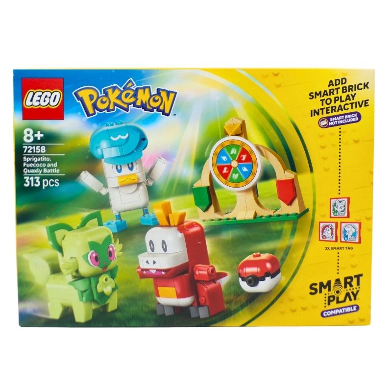 LEGO Pokemon Sprigatito Fuecoco & Quaxly Battle - 72158