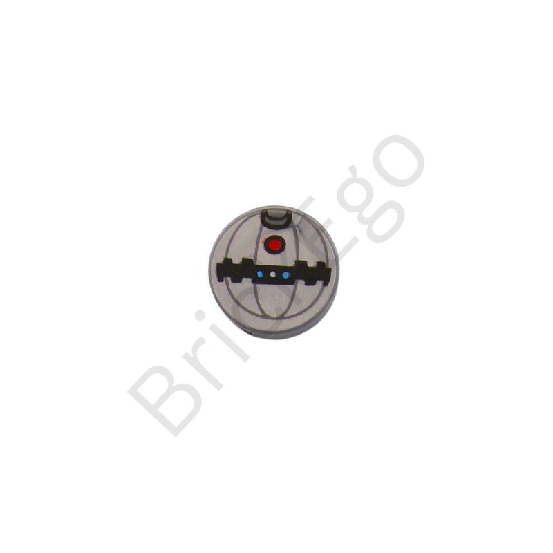 LEGO Round TILE 1X1 Decorated Replacement Part - SW Thermal Detonator