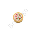 LEGO Tile 1 x 1 Round with Cookie Pattern with Sprinkles