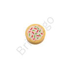 LEGO Tile 1 x 1 Round with Cookie Pattern with Sprinkles