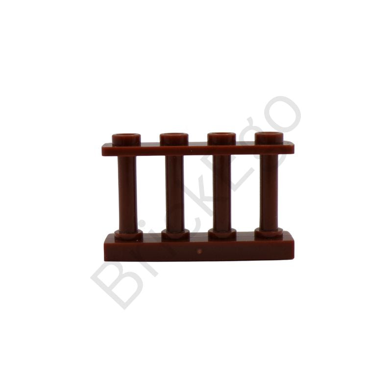 LEGO FENCE 1X4X2 W. 4 KNOBS