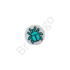LEGO Tile 1 x 1 Round with Beetle Pattern