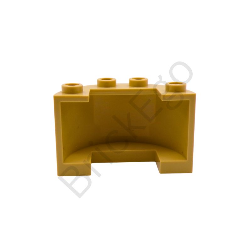 LEGO Wall 1/2 Circle, 2x4x2 W/ Cutout
