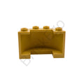 LEGO Wall 1/2 Circle, 2x4x2 W/ Cutout