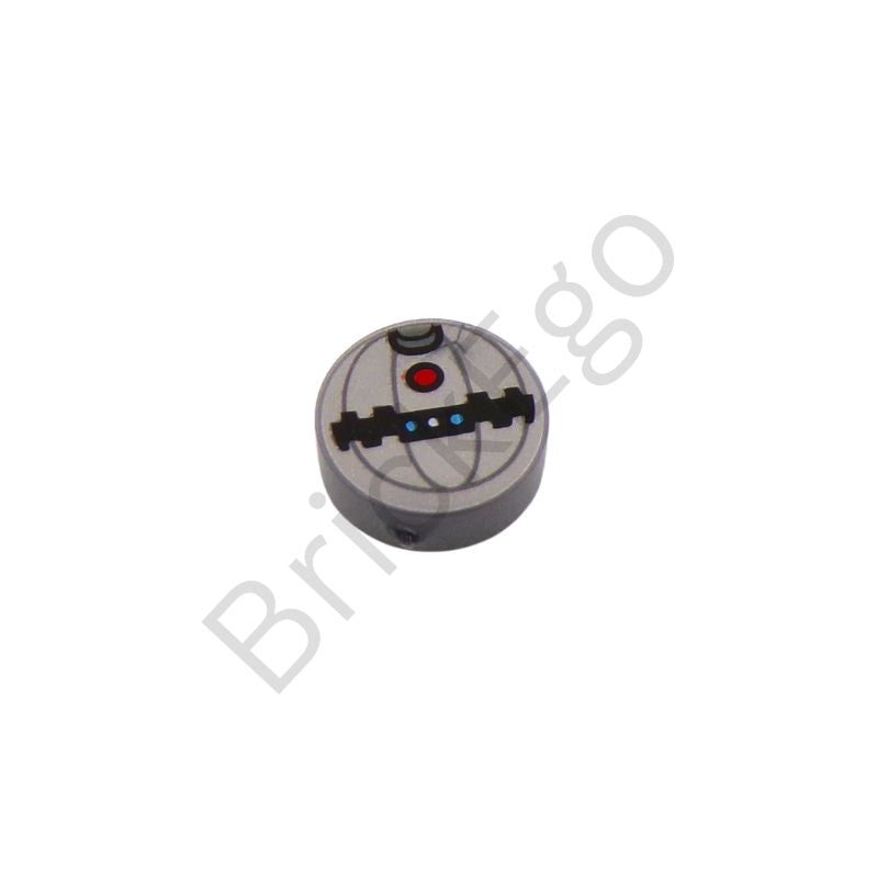 LEGO Round TILE 1X1 Decorated Replacement Part - SW Thermal Detonator