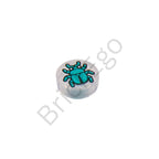 LEGO Tile 1 x 1 Round with Beetle Pattern