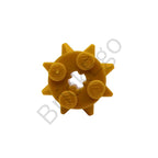 LEGO Design, Brick 2x2x1, Circle W/ Spikes