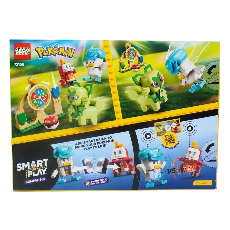 LEGO Pokemon Sprigatito Fuecoco & Quaxly Battle - 72158