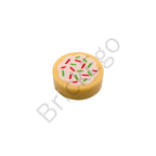 LEGO Tile 1 x 1 Round with Cookie Pattern with Sprinkles