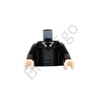 LEGO Minifigure Torso with Robe and Tie Pattern (Hogwarts Crest)