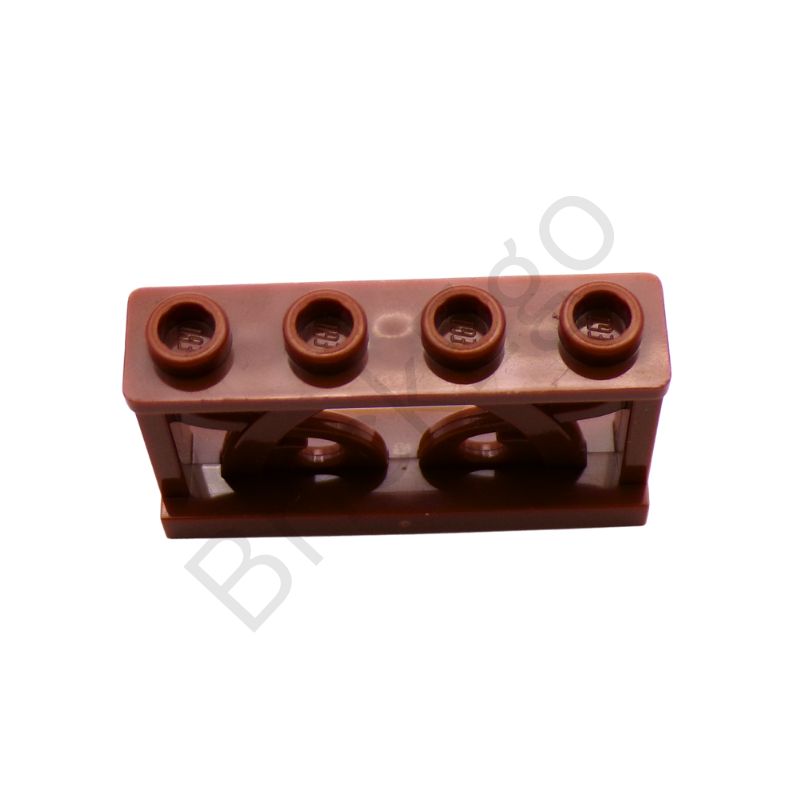 LEGO IRON FENCE 1X4X2 W/ 4 STUDS