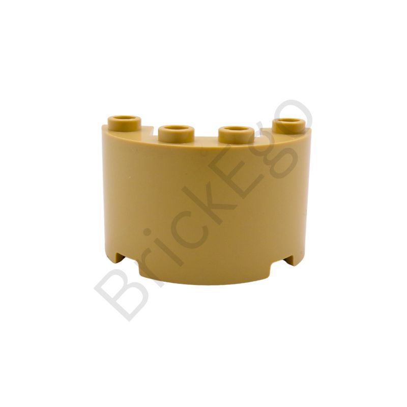 LEGO Wall 1/2 Circle, 2x4x2 W/ Cutout