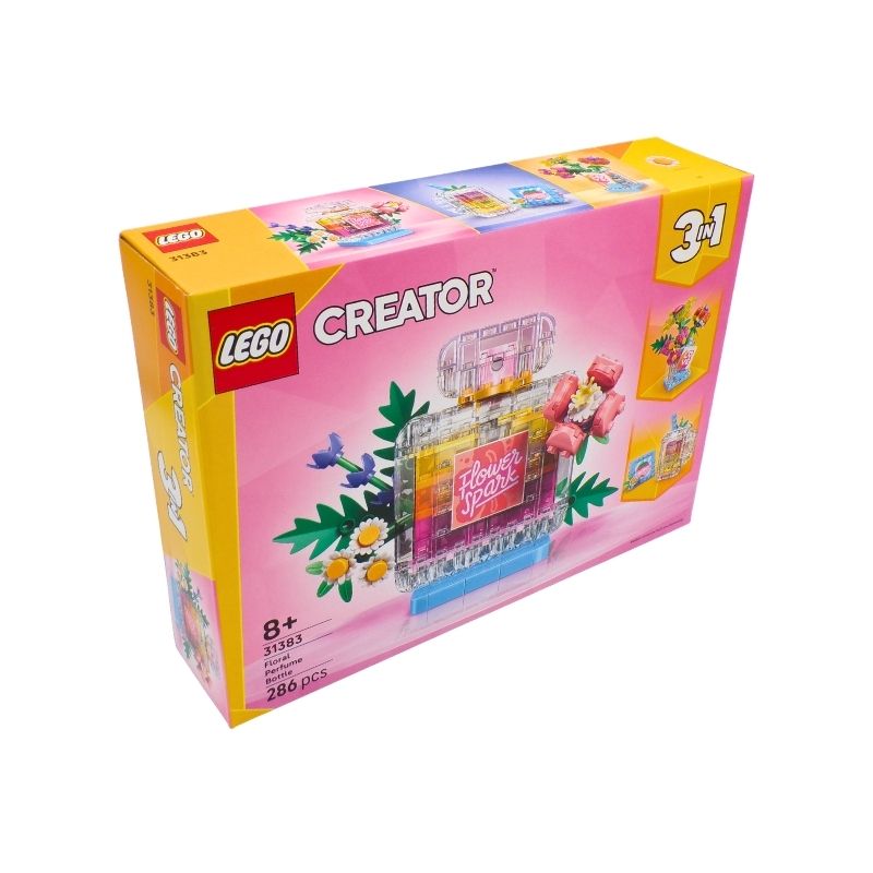 LEGO® Creator 3‑in‑1 Floral Perfume Bottle (31383)