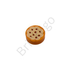LEGO Tile 1 x 1 Round with Cookie Pattern with Choc Chips