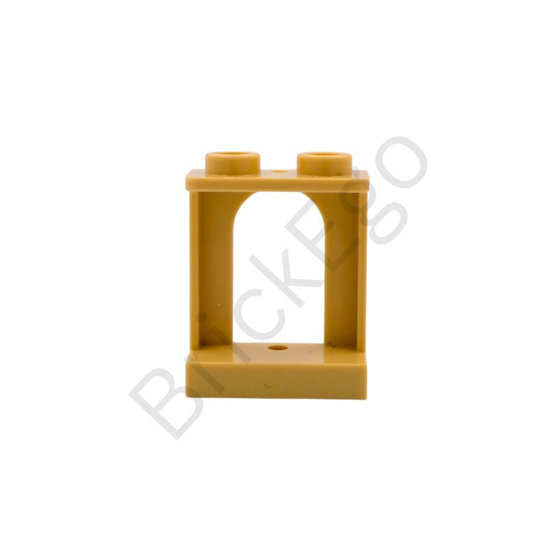 LEGO Wall 1x2x2 W. Bowed Slit