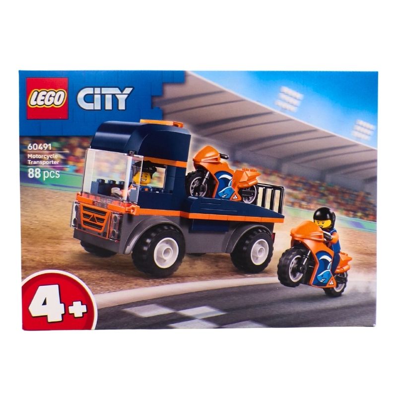 LEGO City Motorcycle Transporter - 60491