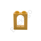 LEGO Wall 1x2x2 W. Bowed Slit