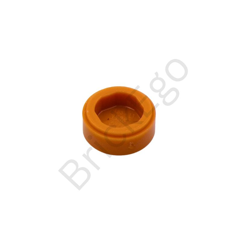 LEGO Tile 1 x 1 Round with Cookie Pattern with Choc Chips