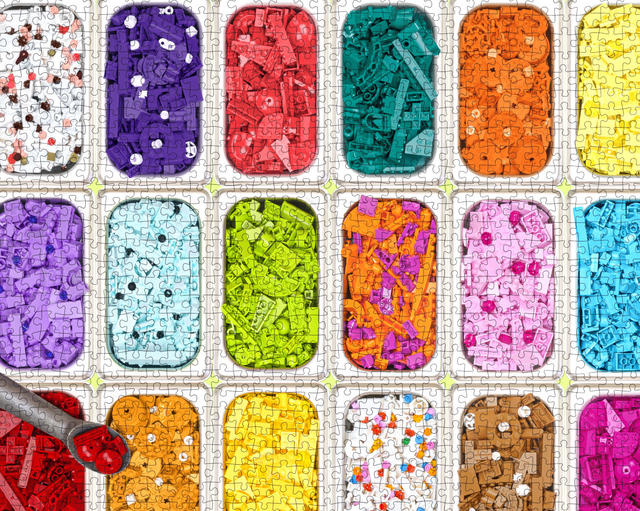 LEGO Ice Cream Dream 1000 Piece Puzzle