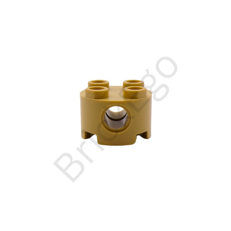 LEGO Brick 2X2 Round with Hole Ø4.85 - Brick Yellow 6232037