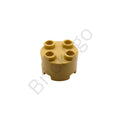 LEGO Brick 2X2 Round with Hole Ø4.85 - Brick Yellow 6232037