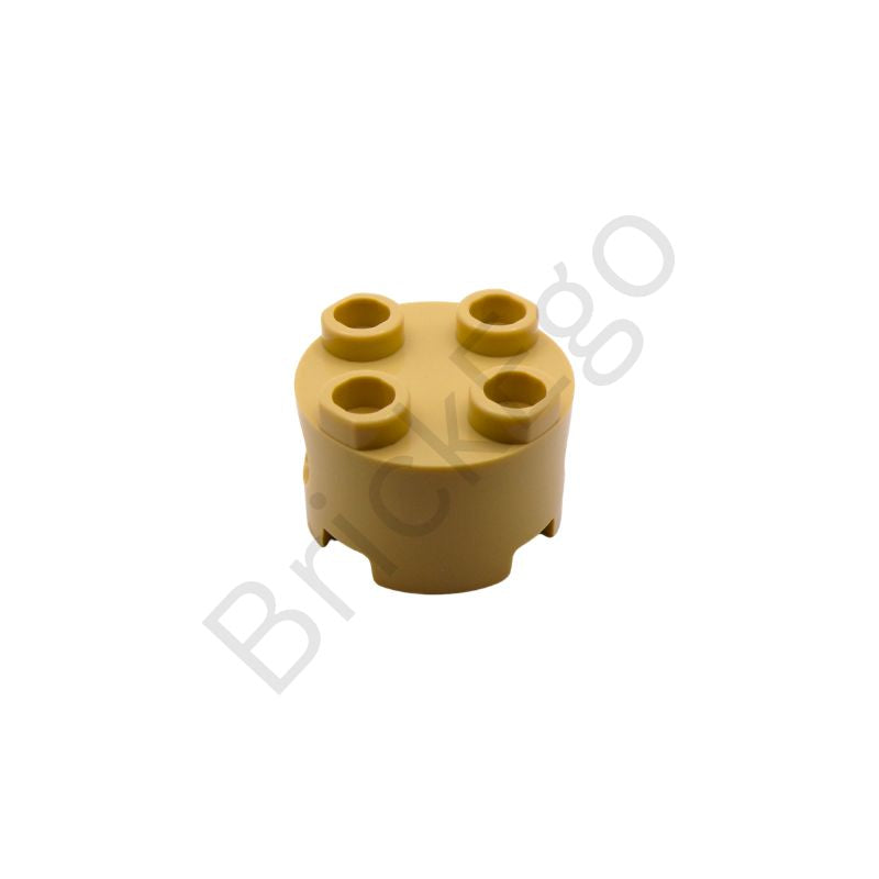 LEGO Brick 2X2 Round with Hole Ø4.85 - Brick Yellow 6232037