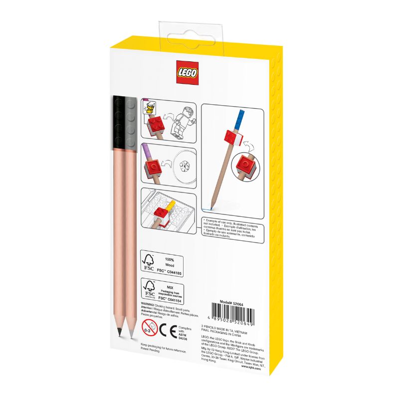 LEGO® 2.0 Color Pencil 12pcs with topper
