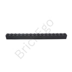 LEGO BRICK 1X16 Replacement Part - 2465 - Dark Stone Grey 