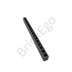 LEGO BRICK 1X16 Replacement Part - 2465 - Dark Stone Grey 