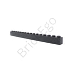 LEGO BRICK 1X16 Replacement Part - 2465 - Dark Stone Grey 