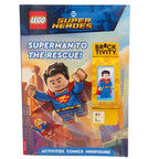 LEGO Superman toy packaging on a white background