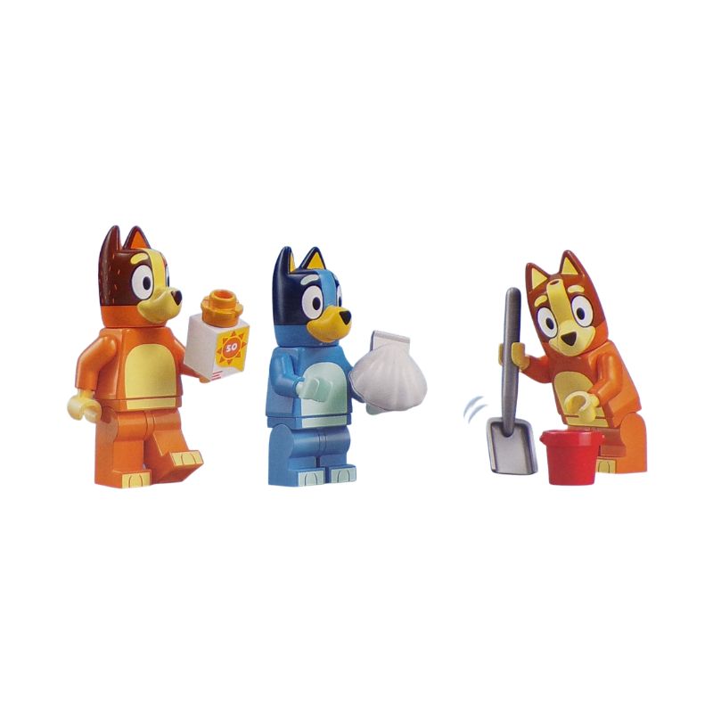 LEGO® Bluey 11202 Bluey's Beach & Family Car Trip Set