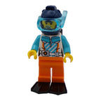 LEGO® CITY Diver With Underwater Accessories Minifigure