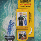 Toy packaging with Draco Malfoy and potions table figures on a yellow background