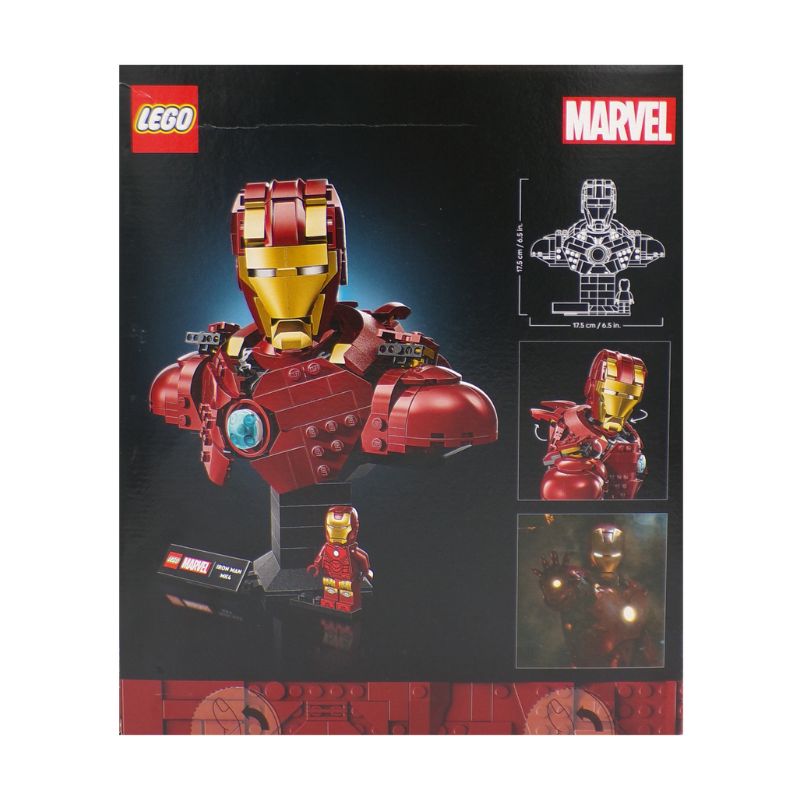 LEGO® Marvel Iron Man MK4 Bust Building Set