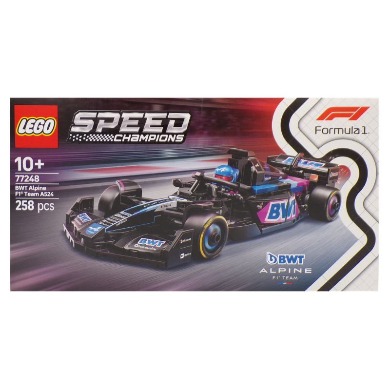 LEGO® Speed Champions BWT Alpine F1 Team A524 Race Car