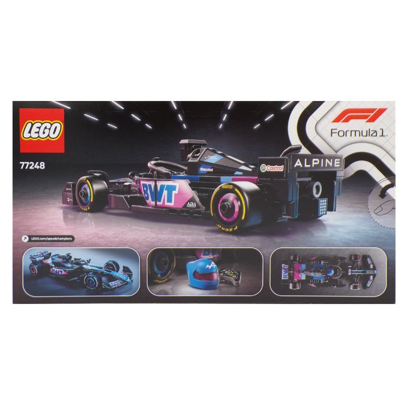 LEGO® Speed Champions BWT Alpine F1 Team A524 Race Car