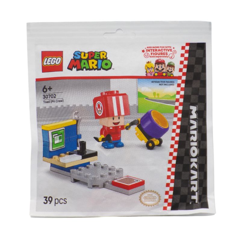 LEGO® Super Mario Toad (Pit Crew) Recruitment Bag