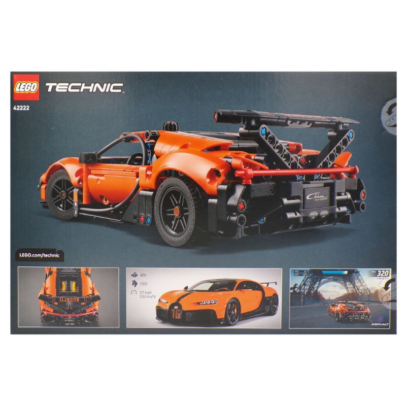 LEGO® Technic Bugatti Chiron Pur Sport Hypercar Set - 42222