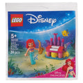 LEGO Disney Princess Ariel packaging with character illustration on a gray background