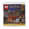 LEGO Harry Potter packaging with a wizard on a broomstick
