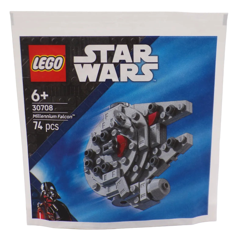 LEGO Star Wars Millennium Falcon set packaging on a white background