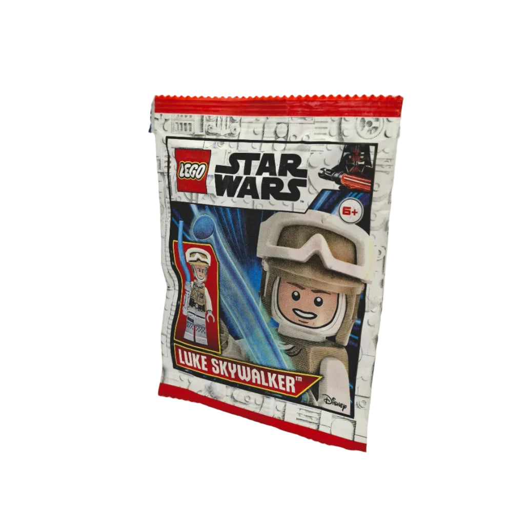 LEGO Star Wars Luke Skywalker packaging on a white background