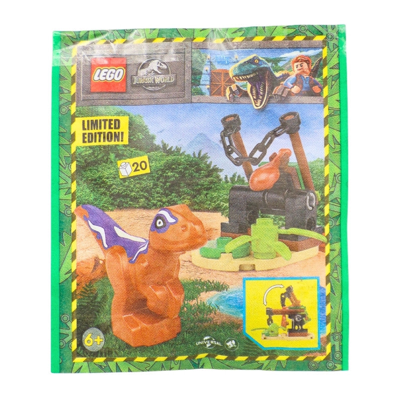 LEGO® Jurassic World™ Raptor & Trap Paper Bag